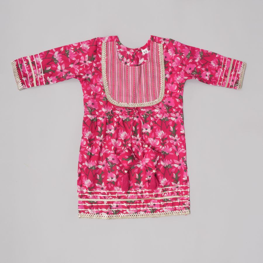 Pink Beautiful Plazo Set