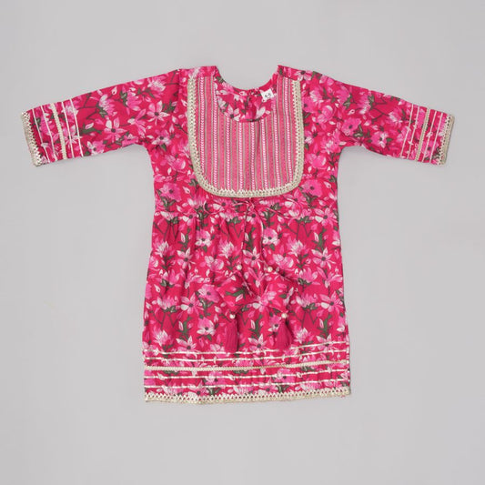 Pink Beautiful Plazo Set