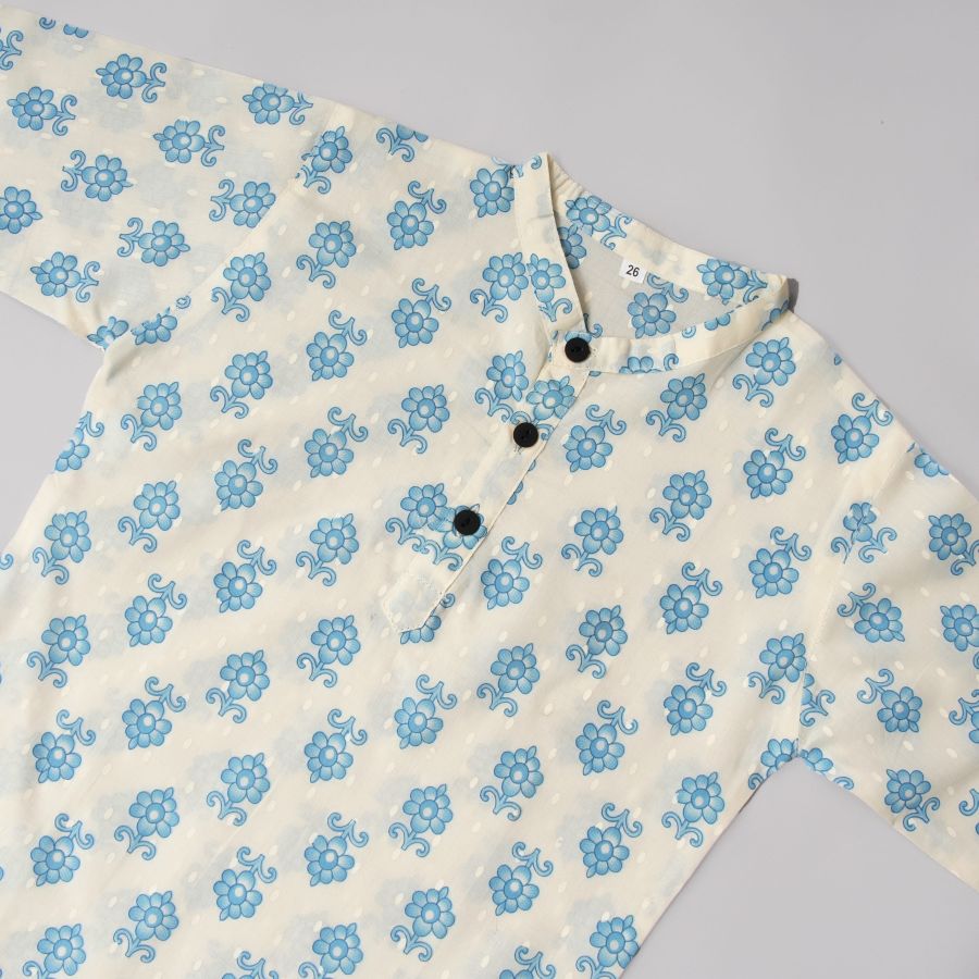 Boys Smart Turquoise Dhoti